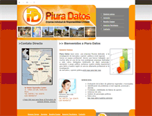 Tablet Screenshot of piuradatos.lettux.net